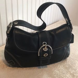 Coach Black Leather Purse
